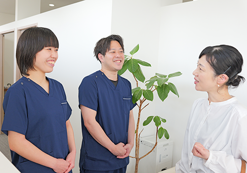 患者様のサードプレイスとなる空間づくり