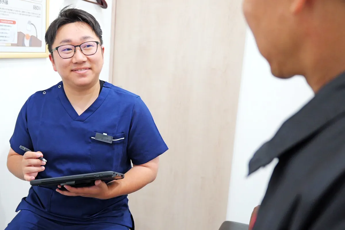 院内の雰囲気、患者さんと接する楽しさや難しさについて